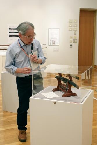 ギャラリートークのようす（展示室2）