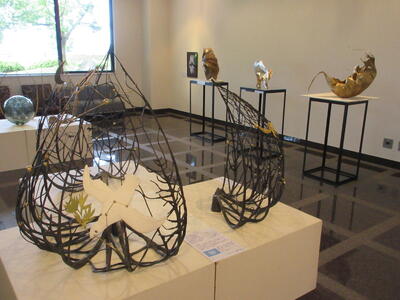 深澤三枝子展　展示の様子